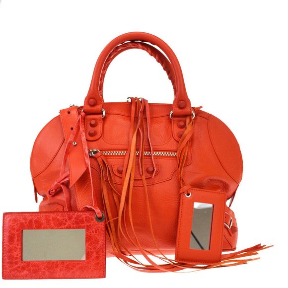 Balenciaga Handbags - BALENCIAGA Covered Bowling 2Way Shoulder Hand Bag